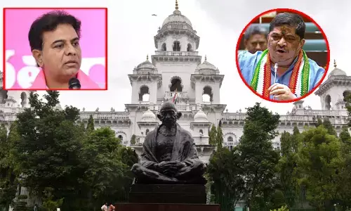 TG Assembly : సోషల్ మీడియాలో ఫేక్ ప్రచారం.. అసెంబ్లీలో మంత్రి పొన్నం Vs KTR