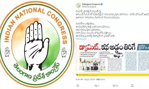 TG Assembly : గులాబీ ప్రొడక్షన్ బ్యానర్.. ‘దిశ పేపర్’ కథనంపై కాంగ్రెస్ ఆసక్తికర ట్వీట్