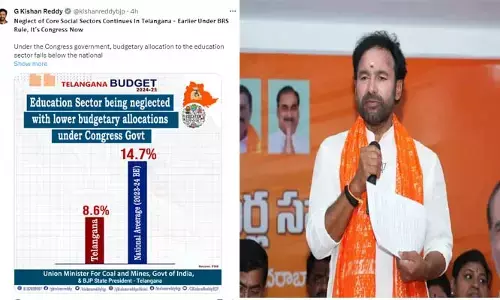 Kishan Reddy: బీఆర్ఎస్ నిర్లక్ష్యాన్ని కాంగ్రెస్ కంటిన్యూ.. కిషన్ రెడ్డి విమర్శలు