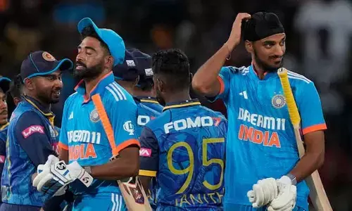 భారత్ - శ్రీలంక తొలి వన్డే మ్యాచ్ టై