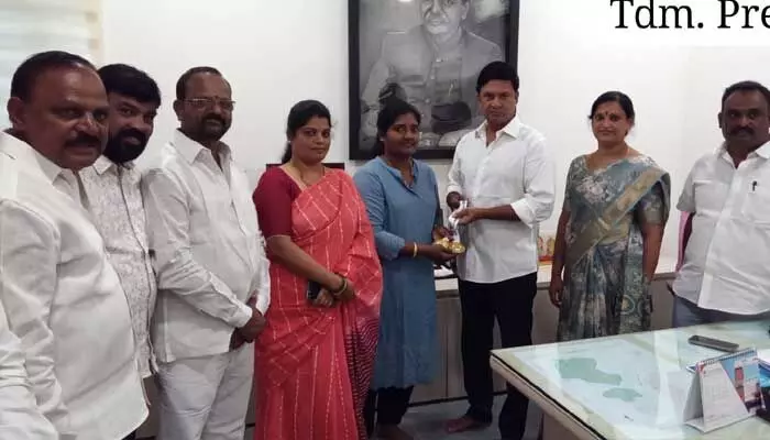 MLA Marri Rajasekhar Reddy : మహిళలు అంతర్జాతీయ క్రీడాపోటీలలో మరింత రాణించాలి.. MLA Marri Rajasekhar Reddy : మహిళలు అంతర్జాతీయ క్రీడాపోటీలలో మరింత రాణించాలి..