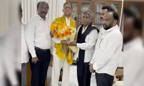 Classification of SC subcastes: జస్టిస్ ఎన్వీ రమణతో మంద కృష్ణ మాదిగ భేటీ