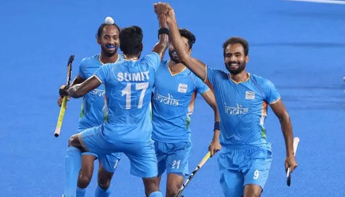 Olympics: సెమీస్కు దూసుకెళ్లిన భారత జట్టు Olympics: సెమీస్కు దూసుకెళ్లిన భారత జట్టు