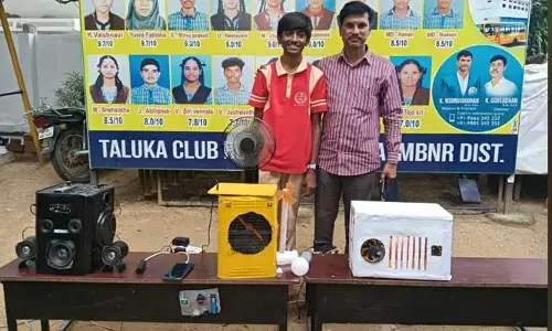 student : ఆ విద్యార్థి ప్రతిభ అద్భుతం.. వేస్ట్ మెటీరియల్ తో ఎలక్ట్రికల్ పరికరాల ఆవిష్కృతం..