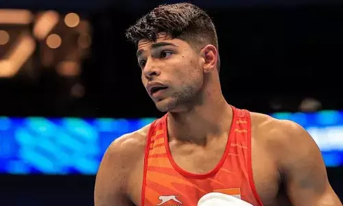 Paris Olympics : క్వార్టర్స్‌లో బాక్సర్ నిశాంత్ దేవ్ ఓటమి.. జడ్జీలు చీటింగ్‌కు పాల్పడ్డారంటూ విమర్శలు