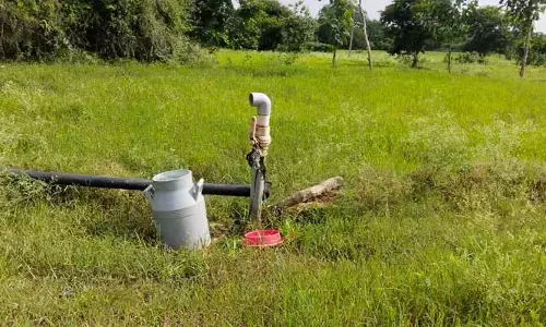 Rain water : వెలవెల బోతున్న చెరువులు.. కుంటల లోగిళ్ళు..