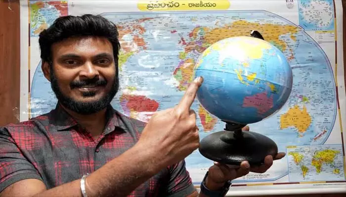 195 దేశాలు తిరిగి చరిత్ర సృష్టించిన తెలుగు వ్యక్తి.. ఇంతకూ అతను ఎవరో తెలుసా..? 195 దేశాలు తిరిగి చరిత్ర సృష్టించిన తెలుగు వ్యక్తి.. ఇంతకూ అతను ఎవరో తెలుసా..?