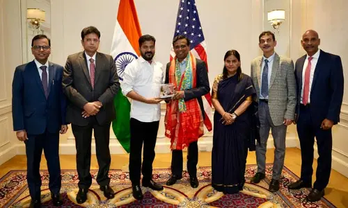 Cognizant : అమెరికాలో కాగ్నిజెంట్ సీఈవో‌తో సీఎం రేవంత్ భేటీ