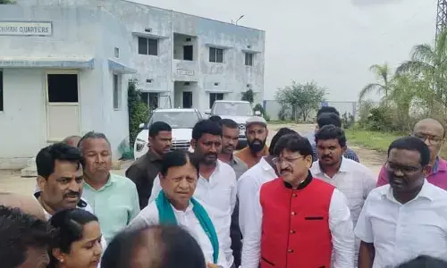 MLA : తాగునీటి ఫిల్టర్ హౌసింగ్ ను సందర్శించిన ఎమ్మెల్యేలు..