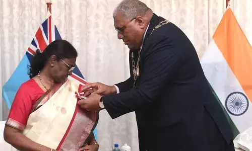President: రాష్ట్రపతి ద్రౌపదీ ముర్ముకు ఫిజీ అత్యున్నత పౌర పురస్కారం