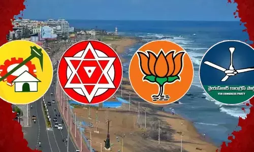 సాగర తీరంలో వేడెక్కిన రాజకీయం.. కూటమి వర్సెస్ వైసీపీ