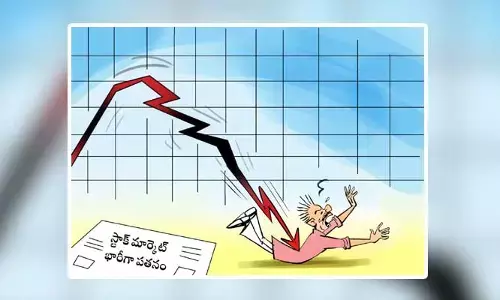 కార్టూన్: స్టాక్ మార్కెట్ భారీగా పతనం (06-08-2024)