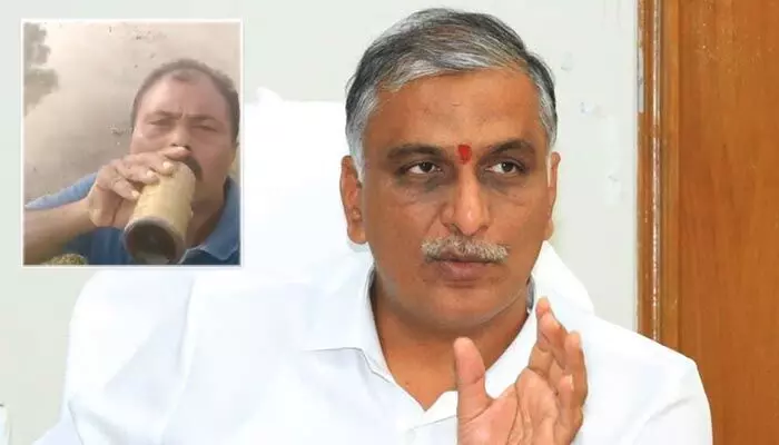 Harish Rao: ఖమ్మం జిల్లాలో రైతు బలవన్మరణం.. మాజీ మంత్రి హరీష్రావు సంచలన ట్వీట్ Harish Rao: ఖమ్మం జిల్లాలో రైతు బలవన్మరణం.. మాజీ మంత్రి హరీష్రావు సంచలన ట్వీట్