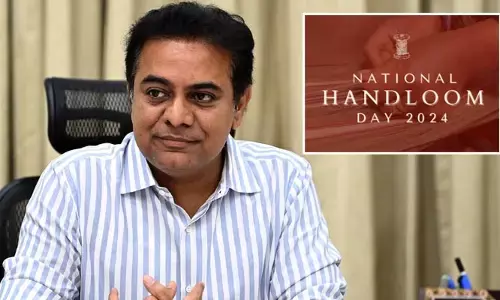 KTR: నేడు జాతీయ చేనేత దినోత్సవం.. భావోద్వేగంతో మాజీ మంత్రి కేటీఆర్ ట్వీట్