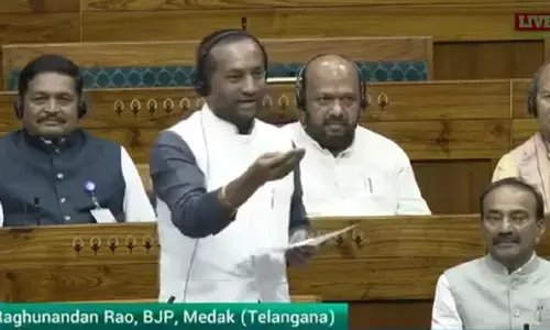 Raghunandan Rao : పాత బీఆర్ఎస్, కొత్త కాంగ్రెస్ సర్కార్‌లా తీరుపై  పార్లమెంట్‌‌లో రఘునందన్ స్పీచ్