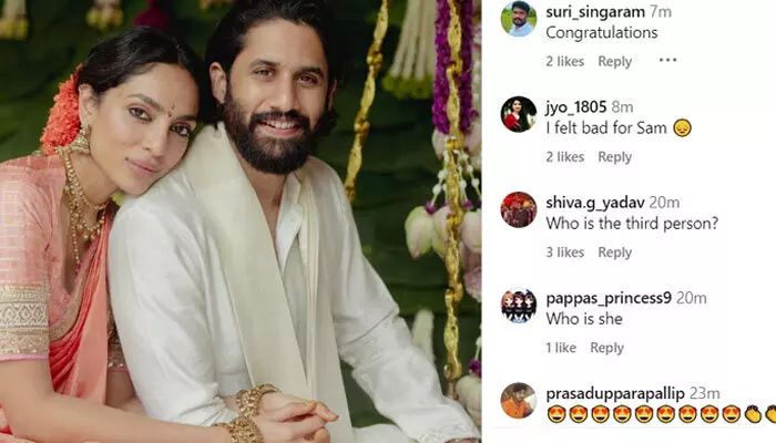 Naga Chaitanya: ఇంతకీ మొదటి భార్య ఎవరు?.. మూడో భార్య ఎవరు? నాగ చైతన్యను ఏకిపారేస్తున్న నెటిజన్లు! Naga Chaitanya: ఇంతకీ మొదటి భార్య ఎవరు?.. మూడో భార్య ఎవరు? నాగ చైతన్యను ఏకిపారేస్తున్న నెటిజన్లు!