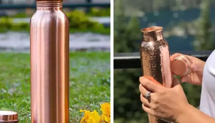 Water in copper bottle : రాగిపాత్రల్లోని నీరు ఎవరు తాగకూడదో తెలుసా? Water in copper bottle : రాగిపాత్రల్లోని నీరు ఎవరు తాగకూడదో తెలుసా?
