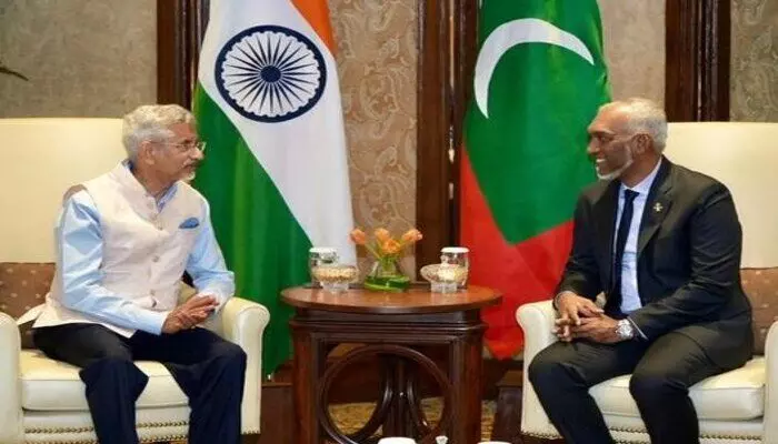 JaiShankar: మాల్దీవుల పర్యటనకు విదేశాంగ మంత్రి జైశంకర్ JaiShankar: మాల్దీవుల పర్యటనకు విదేశాంగ మంత్రి జైశంకర్