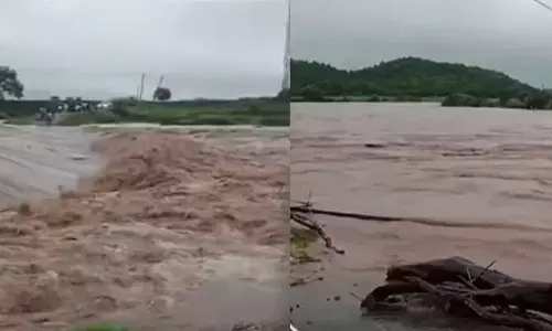 ఏలూరు జిల్లాలో భారీగా వర్షం..ఉప్పొంగిన వాగులు, వంకలు