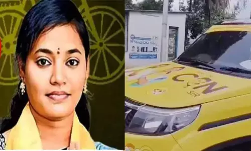 AP:సొంత కారును అంబులెన్స్‌గా మార్చిన టీడీపీ ఎమ్మెల్యే..!