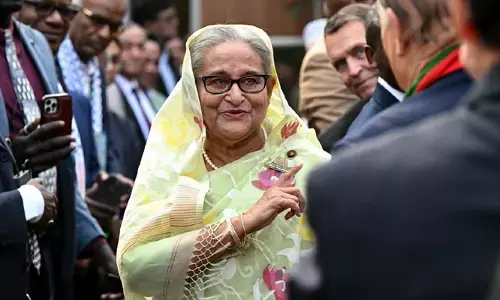 Sheikh Hasina: ఇండియాలో బంగ్లాదేశ్ మాజీ ప్రధాని షాపింగ్