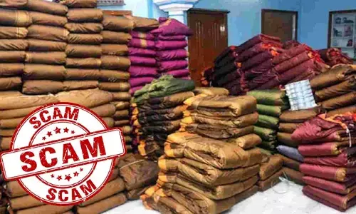BIG Scam: బతుకమ్మ చీరల స్కీమ్‌లో రూ.1,000 కోట్ల స్కామ్..? బీఆర్ఎస్ లీడర్ల బినామీలే సూత్రధారులు!