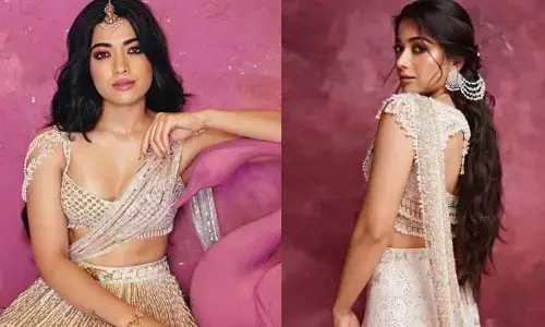Rashmika Mandanna: దేవకన్యలా రష్మిక మందన్నా - నేషనల్‌ క్రష్‌ లేటెస్ట్‌ ఫొటోలు వైరల్