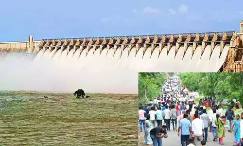 Nagarjuna sagar : కృష్ణమ్మ అందాల కనువిందు.. పర్యాటకుల సందడి..