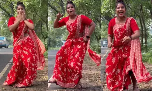 Video Viral: రోడ్డుపై ‘తౌబా తౌబా’ డ్యాన్స్ రీల్.. అంతలోనే ఊహించని షాక్.. వైరల్ అవుతున్న వీడియో