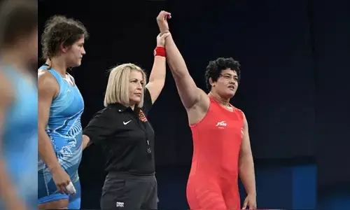 Paris Olympics 2024 : క్వార్టర్ ఫైనల్లో భారత రెజ్లర్ రితికా..