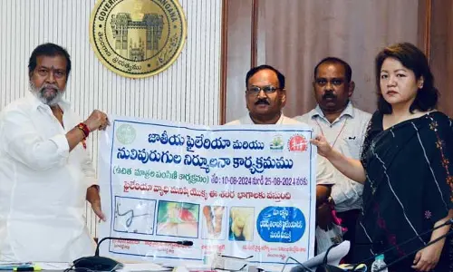 Free Tablets : ఫైలేరియా, నులిపురుగుల నిర్మూల‌న‌కు ఉచిత మాత్రల పంపిణీ: మంత్రి