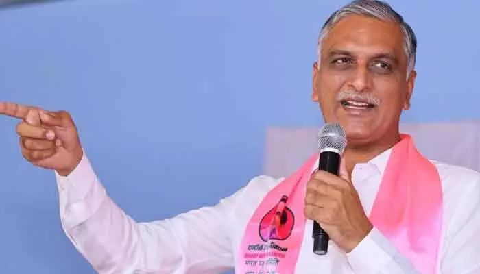 కాలువల్లో నీళ్లు వదలండిః హరీష్ రావు కాలువల్లో నీళ్లు వదలండిః హరీష్ రావు