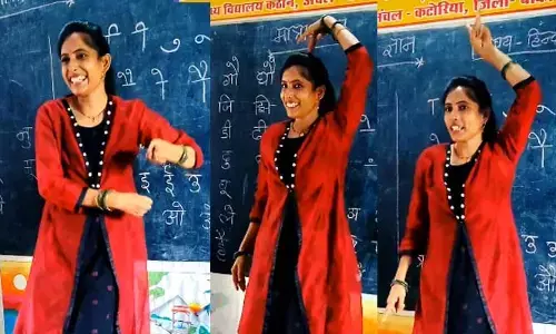 Viral Video: ఈ టీచర్ పాఠాలు చెబితే ఈజీగా అర్ధమవుతాయి.. ఖుష్భూ మేడమ్ పై ప్రశంసలు