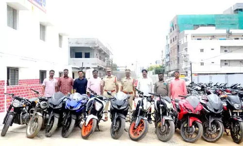నలుగురు ద్విచక్ర వాహనాల దొంగలు రిమాండ్