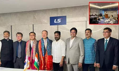CM Revanth Reddy: రాష్ట్రానికి మరో బడా సంస్థ.. ఎల్ఎస్ గ్రూప్ చైర్మన్ తో సీఎం భేటీ