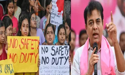 KTR : మన ఆడపిల్లలు ఎక్కడైనా క్షేమంగా ఉంటారా? కోల్‌కతా డాక్టర్‌ ఘటనపై కేటీఆర్‌ ట్వీట్