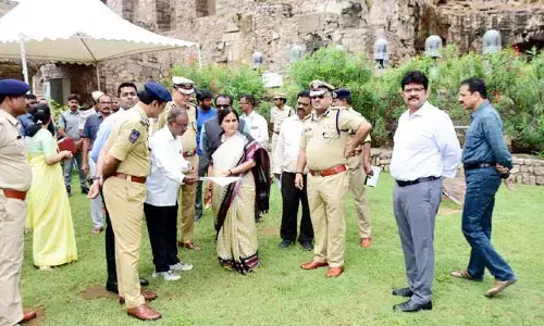గోల్కొండ కోటలో పంద్రాగస్టుకు ఏర్పాట్లు షురూ.. ఫస్ట్ టైమ్ సీఎం హోదాలో రేవంత్