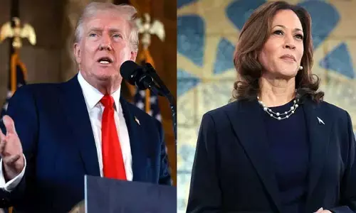 Donald Trump : AI ని ఉపయోగించి కమలా హారిస్ మోసం చేస్తున్నారు.. ట్రంప్ విమర్శ