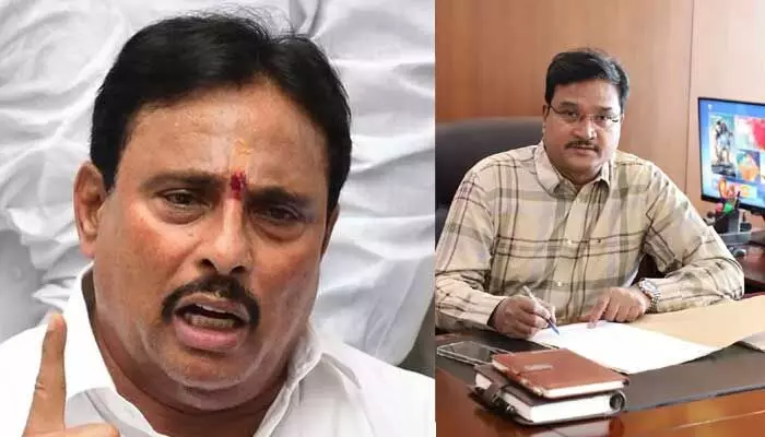 హైడ్రా కమిషనర్ ఏవీ రంగనాథ్పై కాంగ్రెస్ ఎమ్మెల్యే దానం ఫైర్ హైడ్రా కమిషనర్ ఏవీ రంగనాథ్పై కాంగ్రెస్ ఎమ్మెల్యే దానం ఫైర్