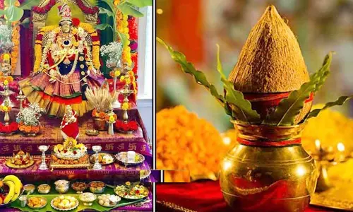 వరలక్ష్మి వ్రతానికి కావాల్సిన పూజా సామాగ్రి .. అమ్మవారిని ఇలా పూజిస్తే అష్టైశ్వర్యాలు మీవే?