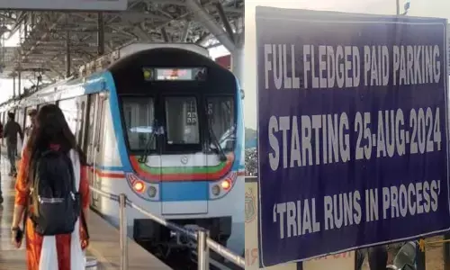 Metro Rail : మెట్రో స్టేషన్లలో పెయిడ్ పార్కింగ్‌పై ఎల్ఆండ్‌టీ కీలక ప్రకటన