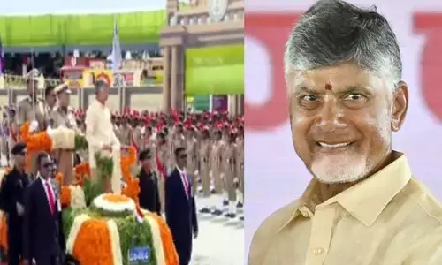 78 Independence Day: విజయవాడలో జాతీయ జెండా ఆవిష్కరించిన చంద్రబాబు