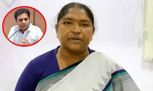 Seethakka: నాపై తప్పుడు ప్రచారం చేస్తే నాశనమైపోతావ్.. కేటీఆర్‌‌పై మంత్రి సీతక్క ఫైర్