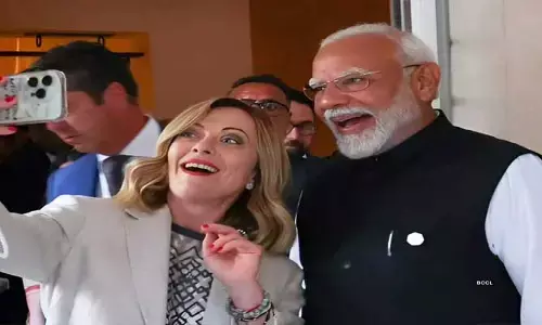 స్వాతంత్య్ర దినోత్సవం రోజున.. మోదీతో దిగిన ఫోటోను షేర్ చేసిన ఇటలీ పీఎం