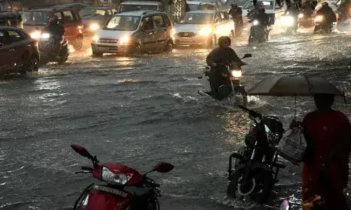 హైదరాబాద్ లో.. దంచి కొట్టిన వాన!