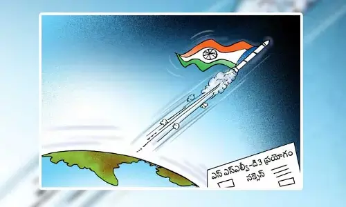 కార్టూన్: ఎస్ఎస్ ఎల్వీ-డీ3 ప్రయోగం సక్సెస్ (16-08-2024)