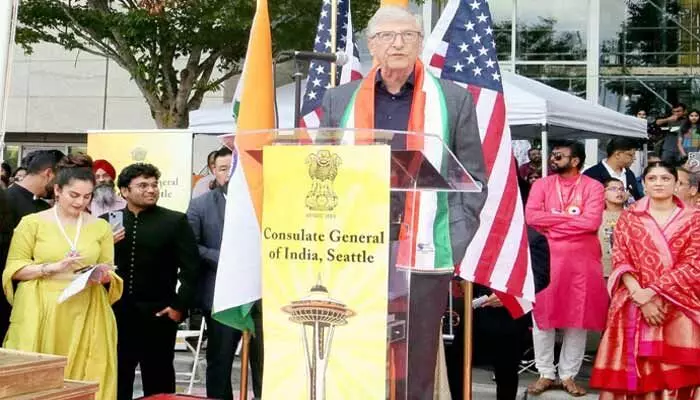 Bill Gates : స్వాతంత్ర్య దినోత్సవ వేడుకల్లో బిల్గేట్స్.. ఇండియా ‘గ్లోబల్ లీడర్’ అని కీలక వ్యాఖ్యలు Bill Gates : స్వాతంత్ర్య దినోత్సవ వేడుకల్లో బిల్గేట్స్.. ఇండియా ‘గ్లోబల్ లీడర్’ అని కీలక వ్యాఖ్యలు