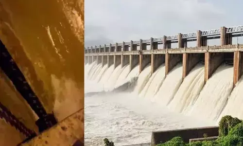 Thungabhadra Dam: తుంగభద్ర ప్రాజెక్ట్‌కు మొదటి స్టాప్‌లాక్ గేట్ బిగింపు విజయవంతం