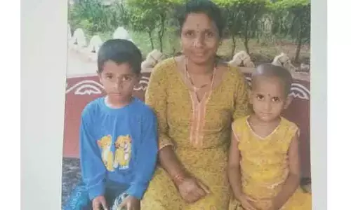 ఇద్దరు పిల్లలతో కలిసి తల్లి ఆత్మహత్య