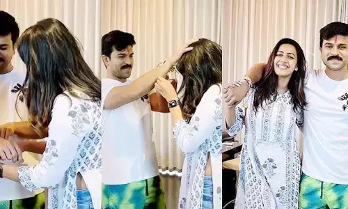 Rakhi Celebrations in Mega Family: రామ్ చరణ్-నిహారిక క్యూట్ వీడియో వైరల్